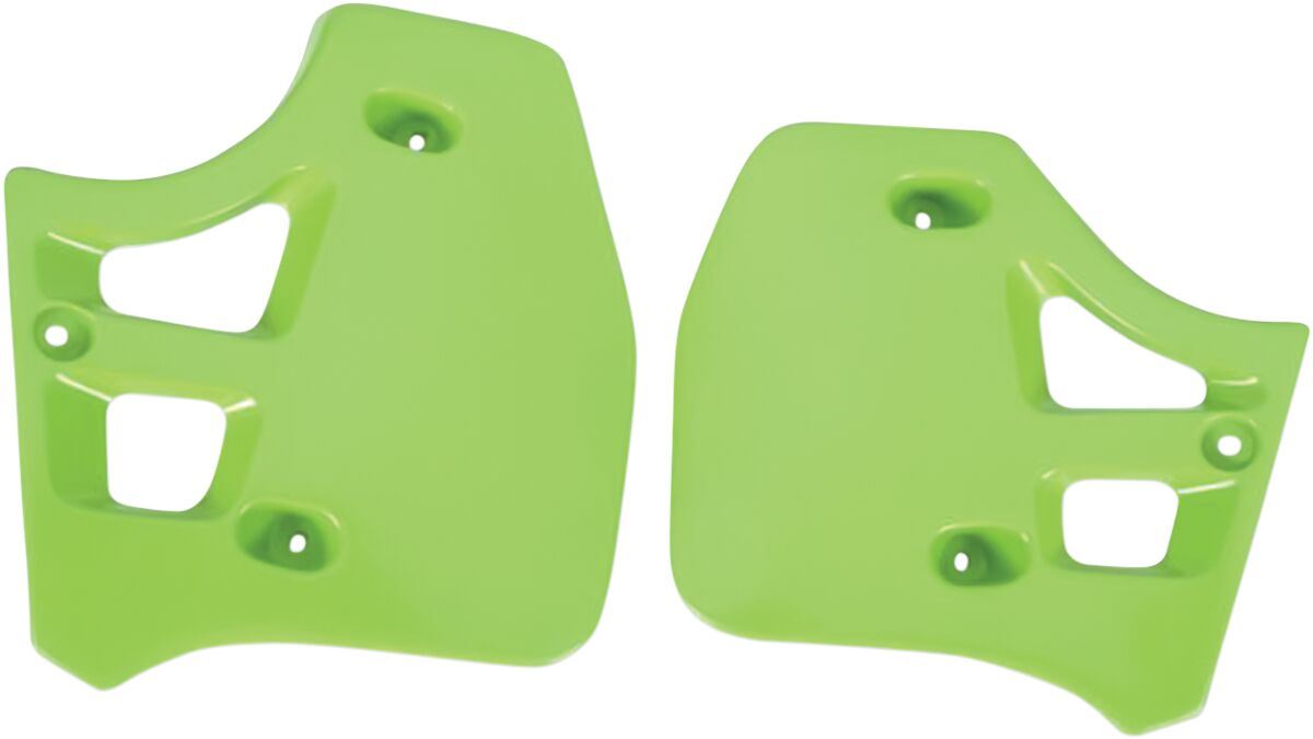 UFO RADIATOR COVERS KAWASAKI KX250/500 KX-GREEN KA02712-026