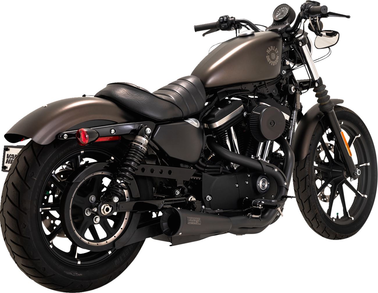 Vance & Hines 2-into-1 Upsweep PCX Exhaust System For HD XL 883 N 14-22 47328