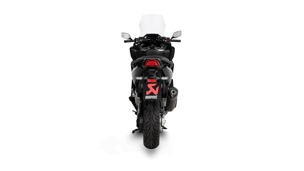 Akrapovic Slip-On Line Muffler TI/CF Black For Honda X-ADV 750 17-23 S-H7SO4-HRTBL