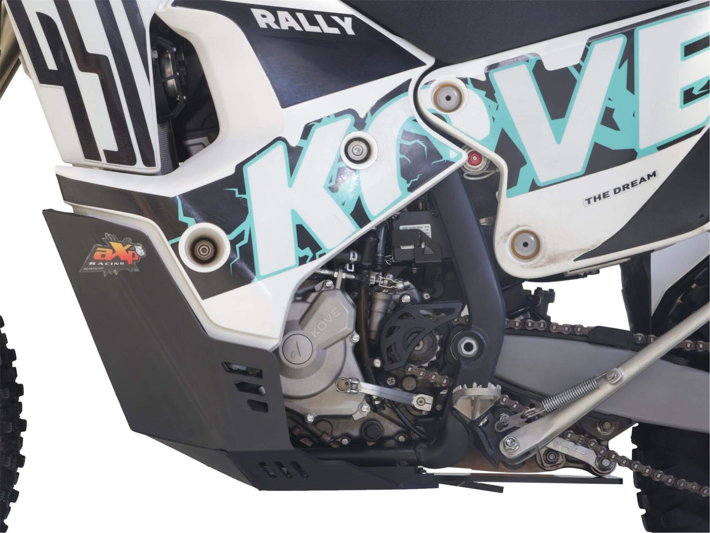 AXP RACING Xtrem Skid Plate For 450 Black AX1746
