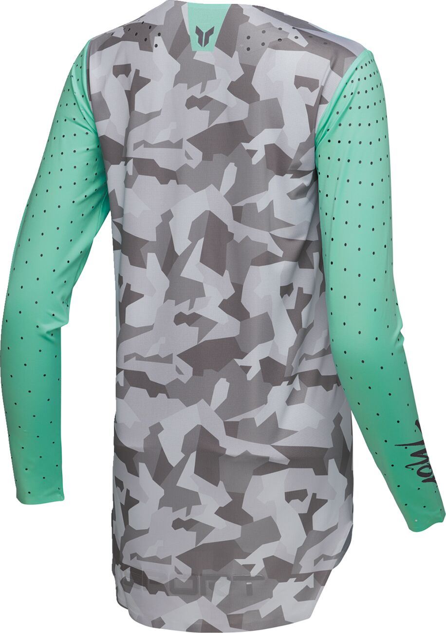 THOR Women's SPORTMODE Shadow Jersey TEAL 2024 Model