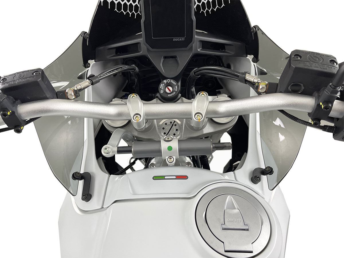 WRS Side Deflectors Ducati Desertx Smoke Du026f