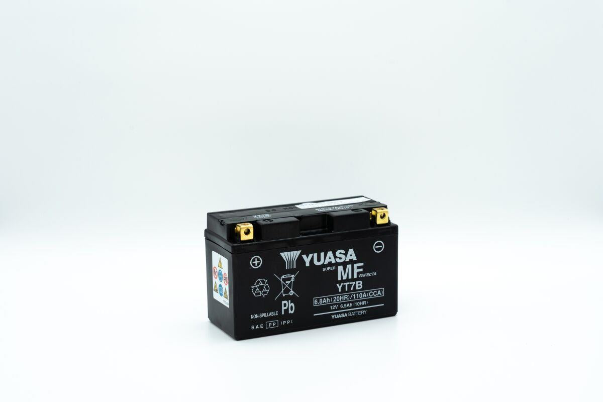 Yuasa Battery For Ducati Monster 937 1996-2025 Black YT7B(WC)