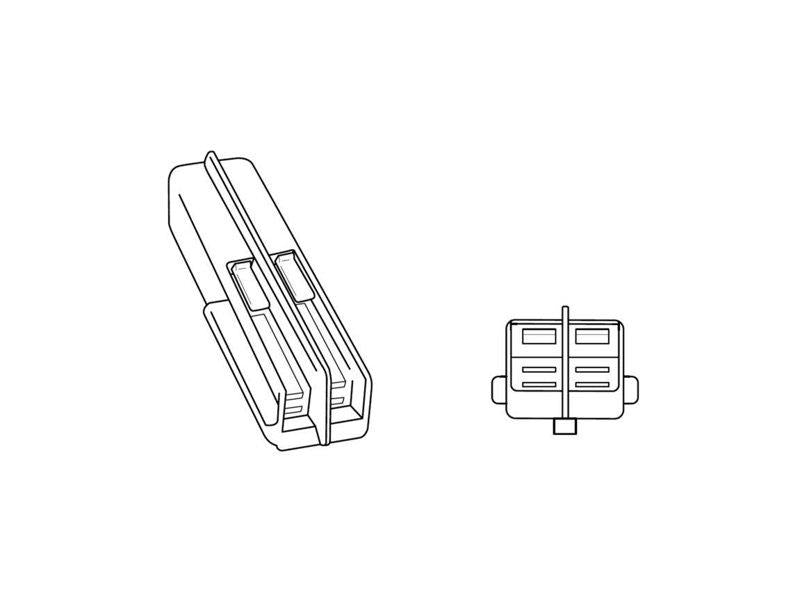 Puig Indicator Connector Lead 180mm Black 21541T