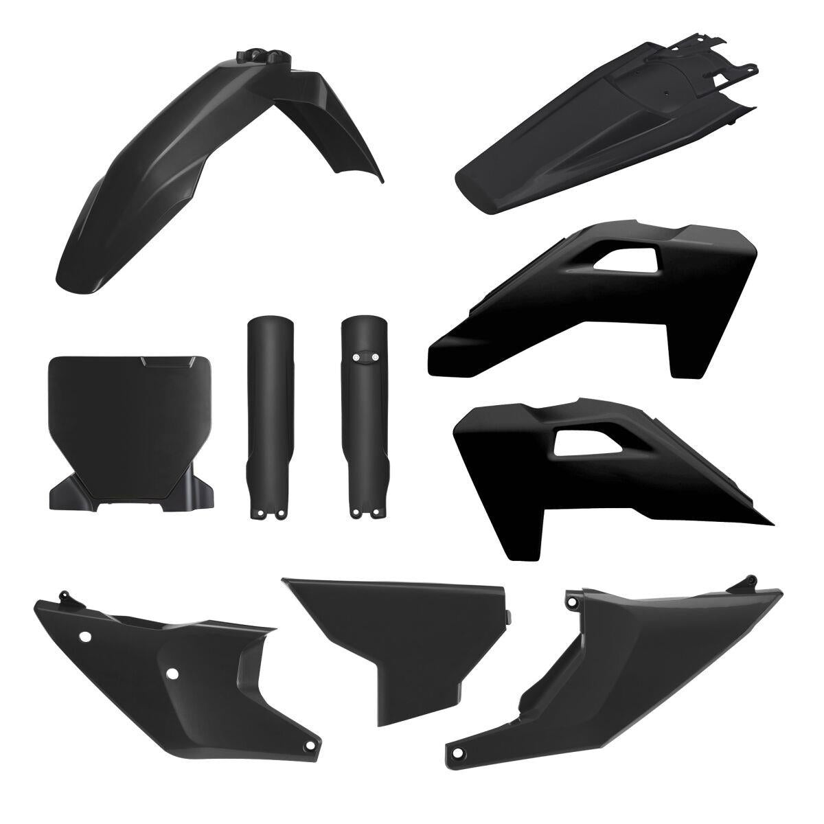 Polisport Complete Body Kit For Husqvarna FC 250 2025-2027 Black 91644