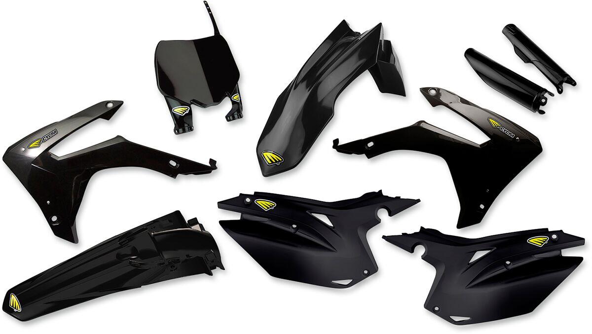 Cycra Powerflow Full Body Kit For Honda CRF 250 R 2013-2017 Black 1CYC-9311-12