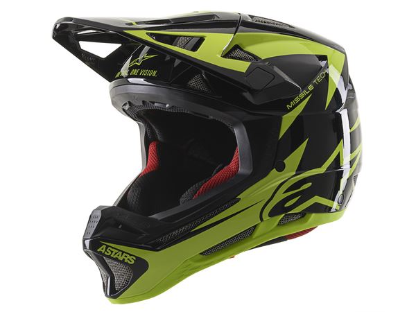 ALPINESTARS Missile Tech MIPS® Yellow & Black MISS-AIR MX Helmet