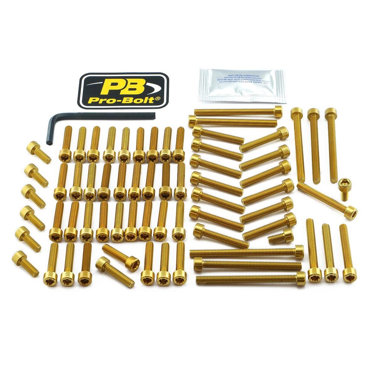 Pro Bolt Aluminium Engine Bolt Kit For Yamaha MT-01 1700 2005-2009 EYA500G