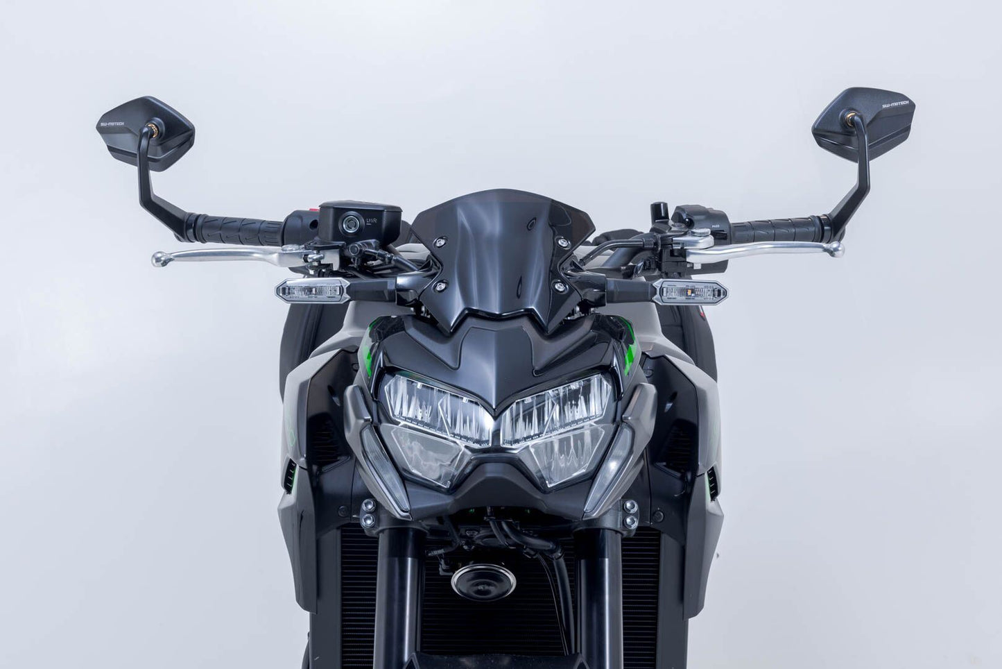 SW MOTECH Mirror For End Bars For Kawasaki ZX-10 R 1000 900 Eliminator 500 17-24 MIR.08.868.10000