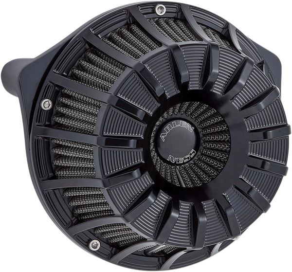 Arlen Ness Inverted Series Air Cleaner Kit Black For HD FLS 1690 08-17 18-991