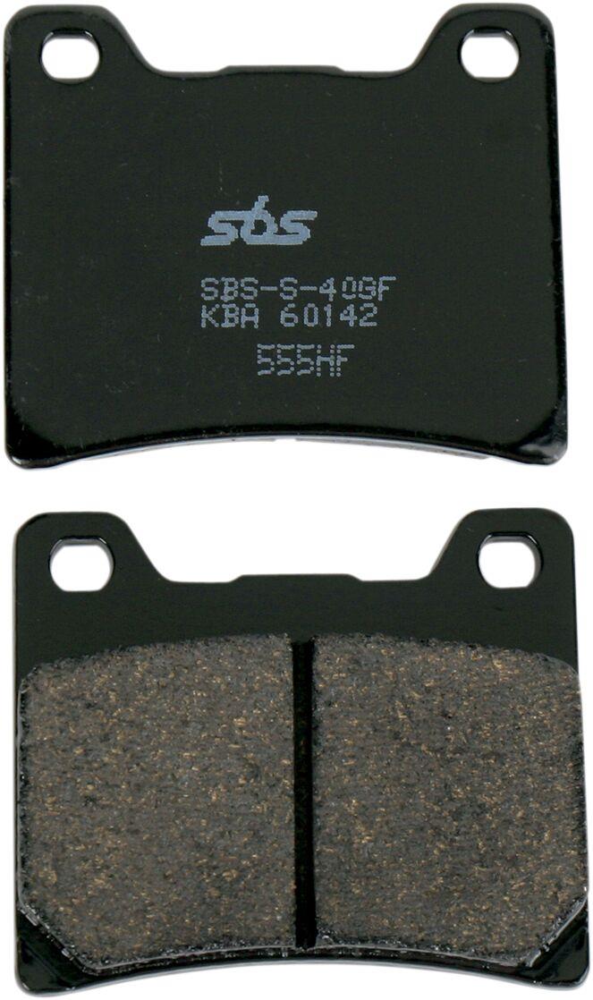 Sbs HF Street Ceramic Organic Brake Pads For Yamaha BT 1100 1973-2006 555HF
