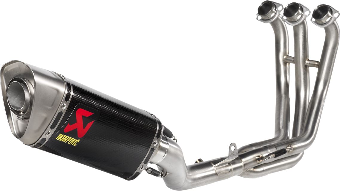 Akrapovic Racing Line Exhaust System CF For Yamaha MT-09 SP 21-23 S-Y9R12-APC