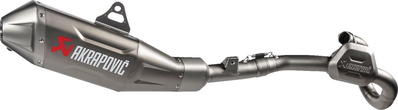 Akrapovic Evolution Line Exhaust System TI For Honda CRF 450 RX 2025 S-H4E1-FDHLT