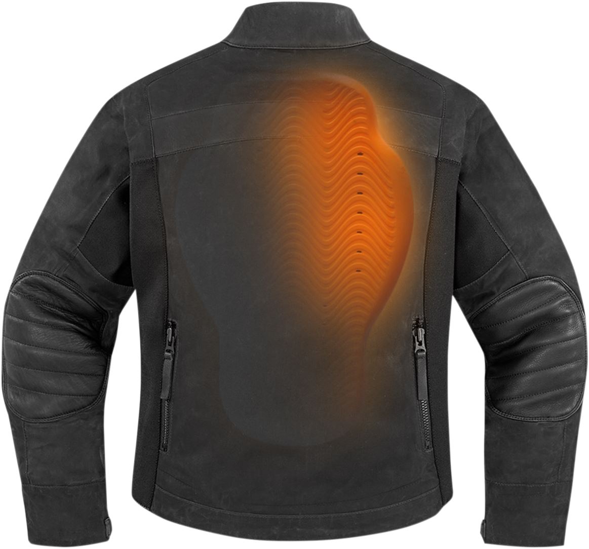 ICON D3O® Viper 2 Motorcycle Impact Protector Orange 2023 Model