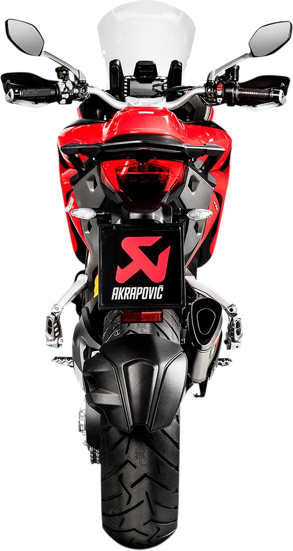 Akrapovic Slip-On Line Muffler TI For Ducati Multistrada 1260 15-20 S-D12SO9-HAPT