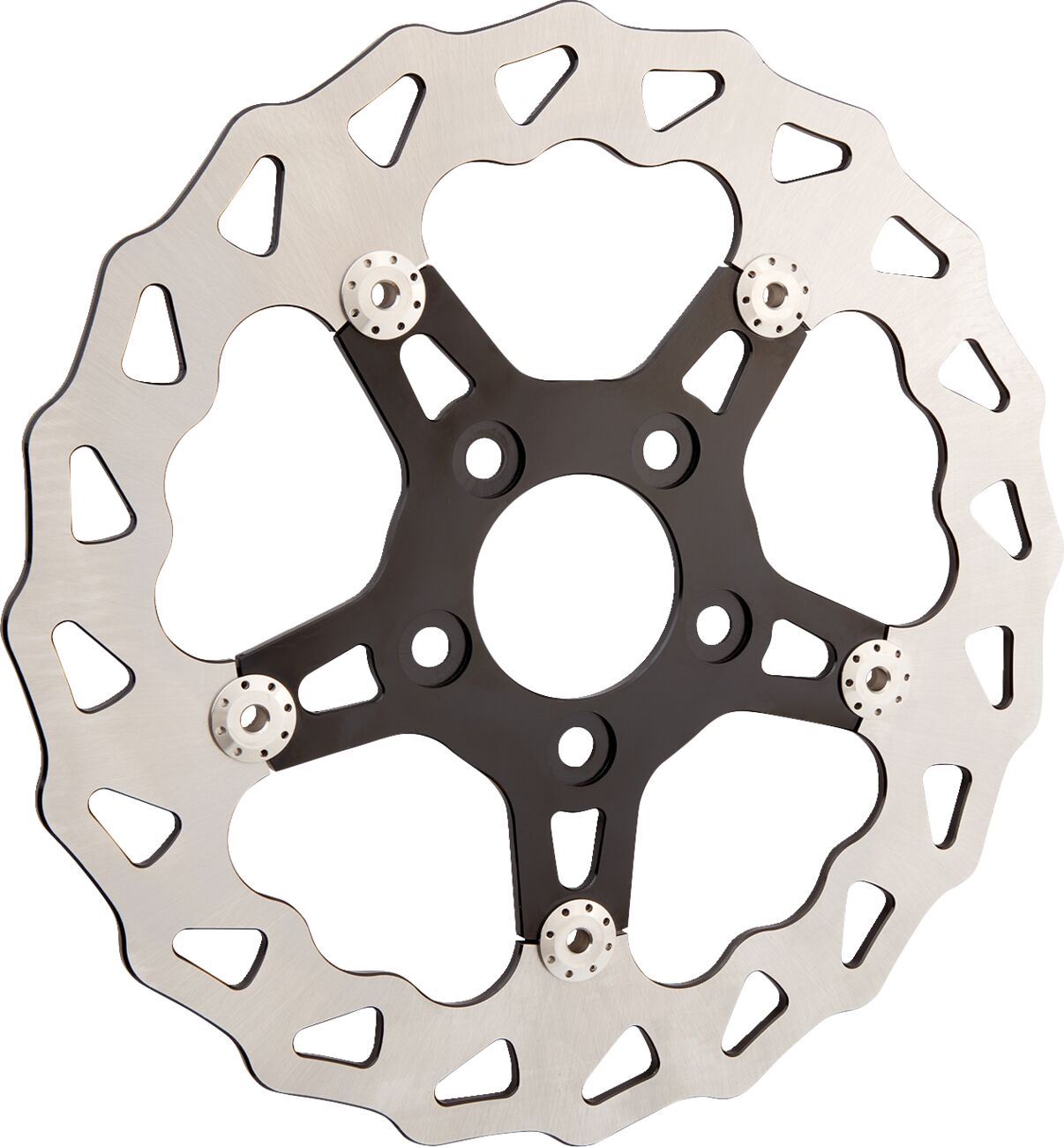 Arlen Ness Rotator Rotor Brake Two-Piece Stainless Steel 11.5 Left 300-050