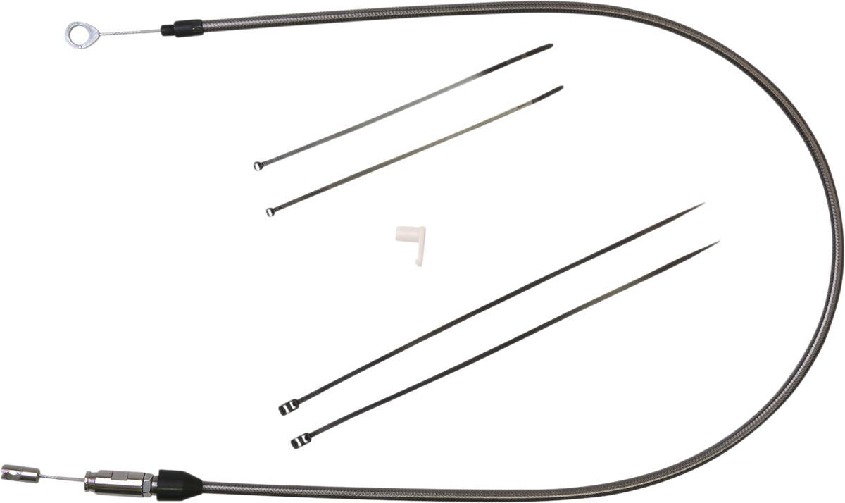 Magnum Shielding Black Pearl Upper Clutch Cable For Harley FLHX 23-24 4238HE
