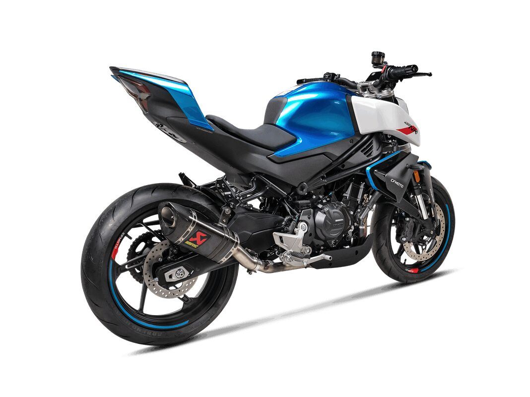 Akrapovic Slip-On Line Muffler CF For CF MOTO NK 450 2024 S-CF4SO1-APC