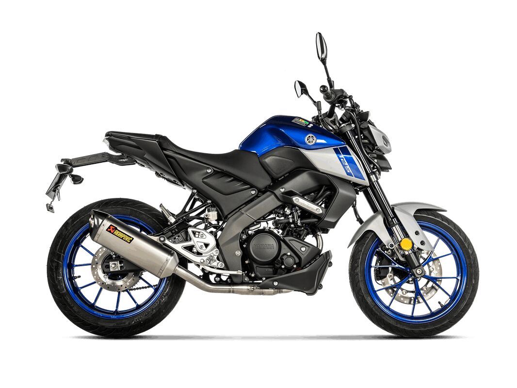 Akrapovic Racing Line Full Exhaust System Street TI For Yamaha MT-125 2025 S-Y125R11-HZT