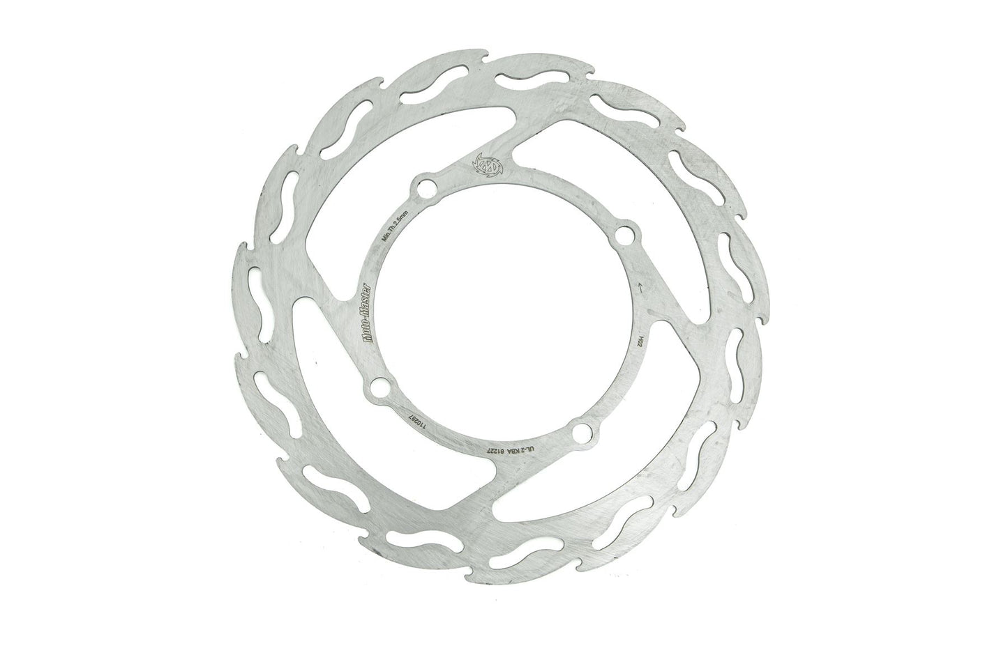 Moto-Master Offroad Flame Disc For Suzuki RM-Z 250 E 2005-2018 Silver 110287