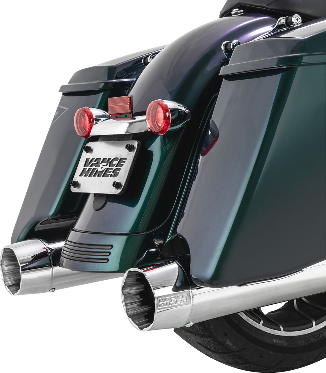 Vance & Hines Blackbird 450 Slip-On Chrome Mufflers For HD FLHRXS 1868 17-24 16792