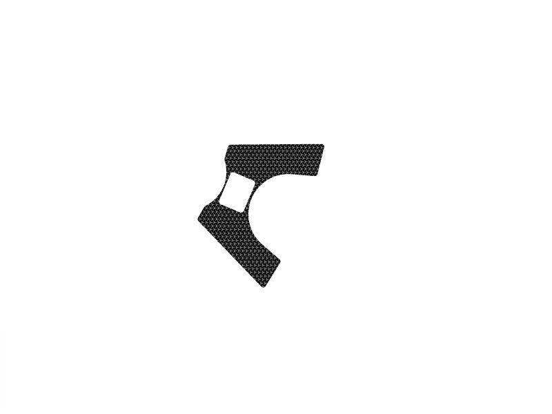 PUIG Naked Yoke Protector Grey for Honda VFR 800 F 14-20 7468U