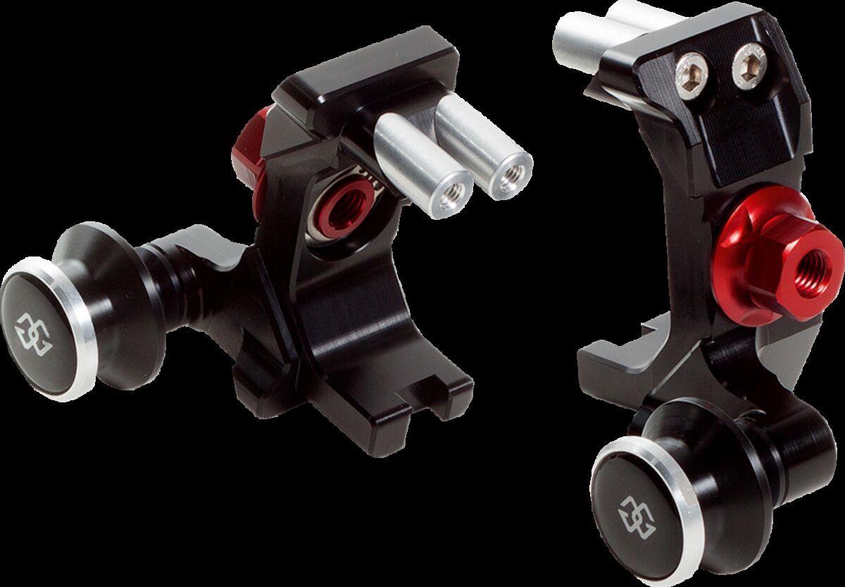 Gilles Tooling AXB Chain Adjuster For Yamaha MT-07 2014-2024 Black AXB-RM04
