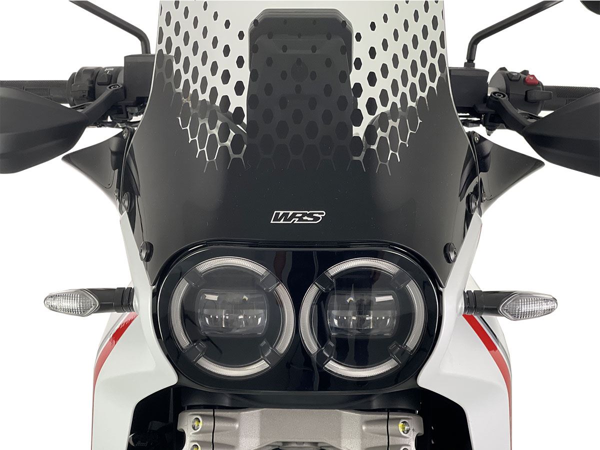 WRS Side Deflectors Ducati Desertx 950 Black Du026nl