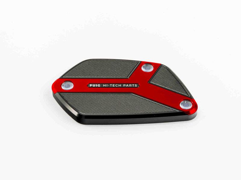 Puig Clutch Fluid Tank Cap Red 9383W