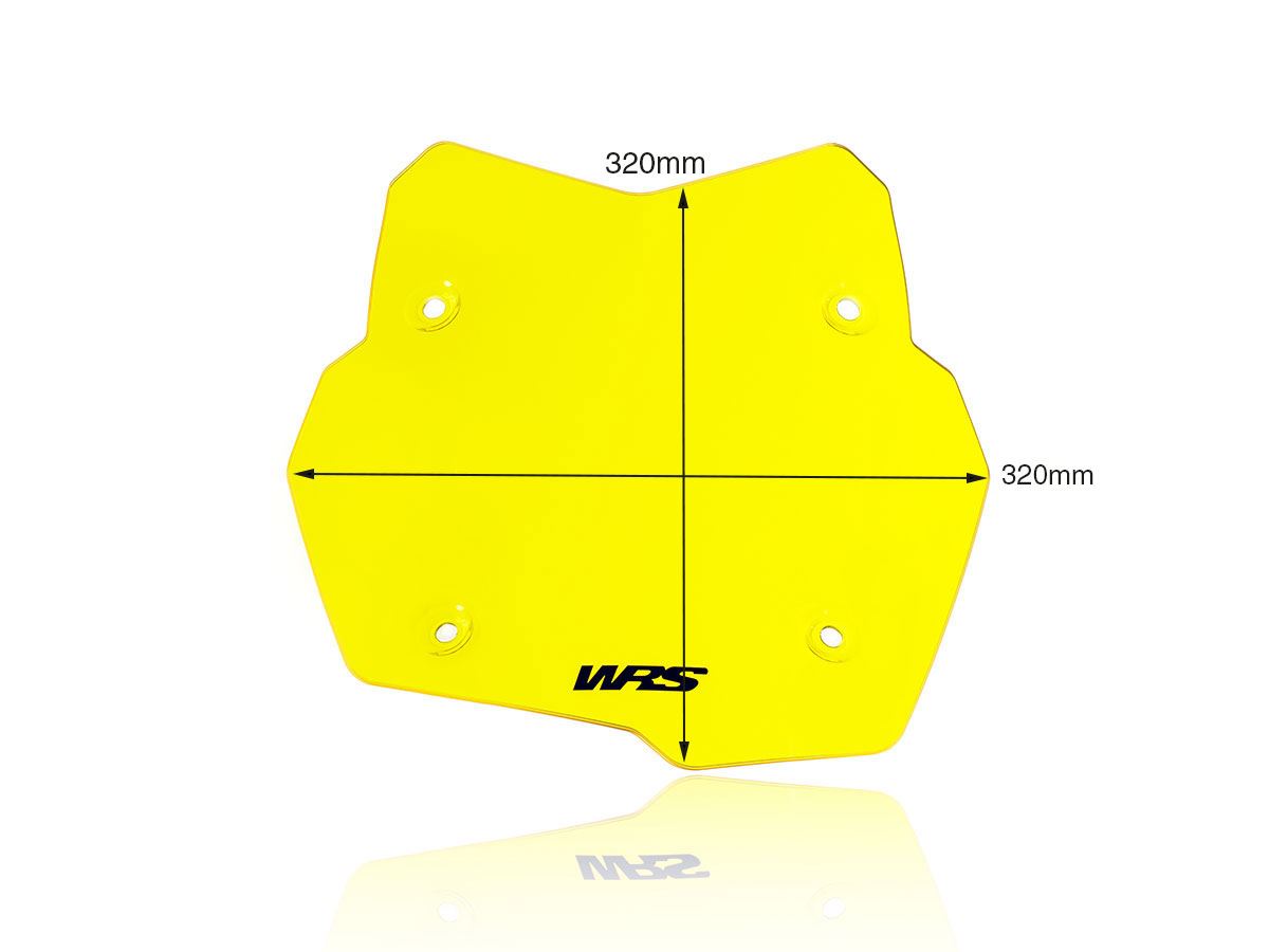 WRS Standard Windscreen BMW F850gs Yellow Bm050gf
