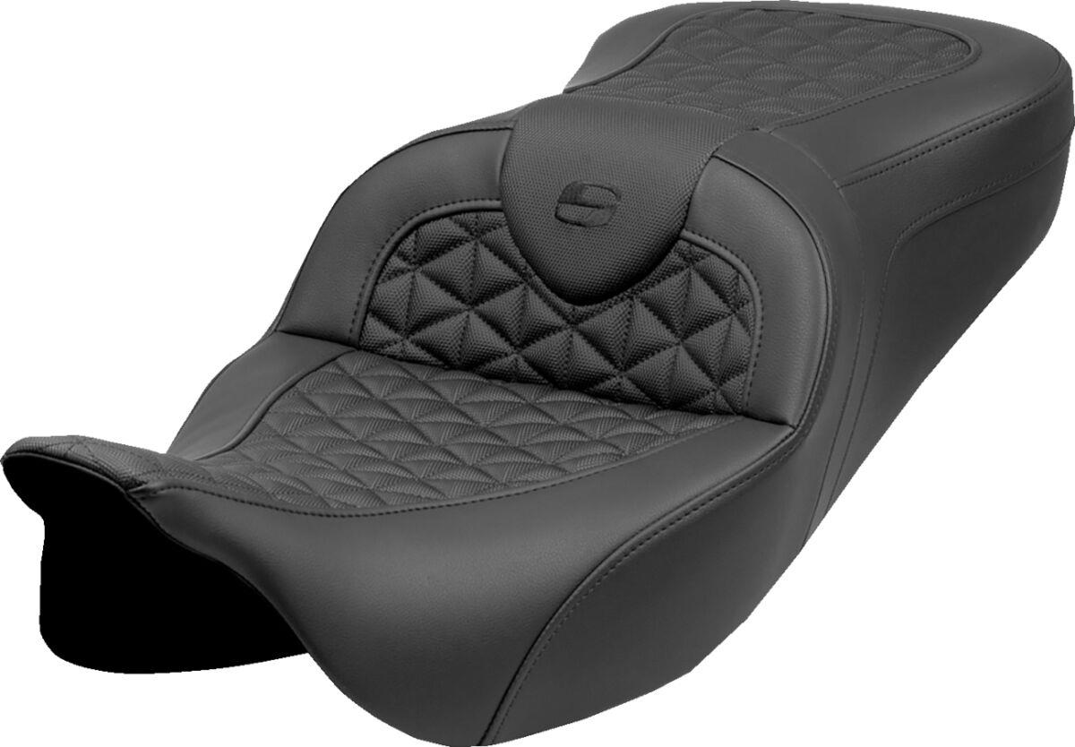 Saddlemen RoadSofa Tri Gripper Seat For Harley FLHRXS 1868 08-25 808-07B-21000