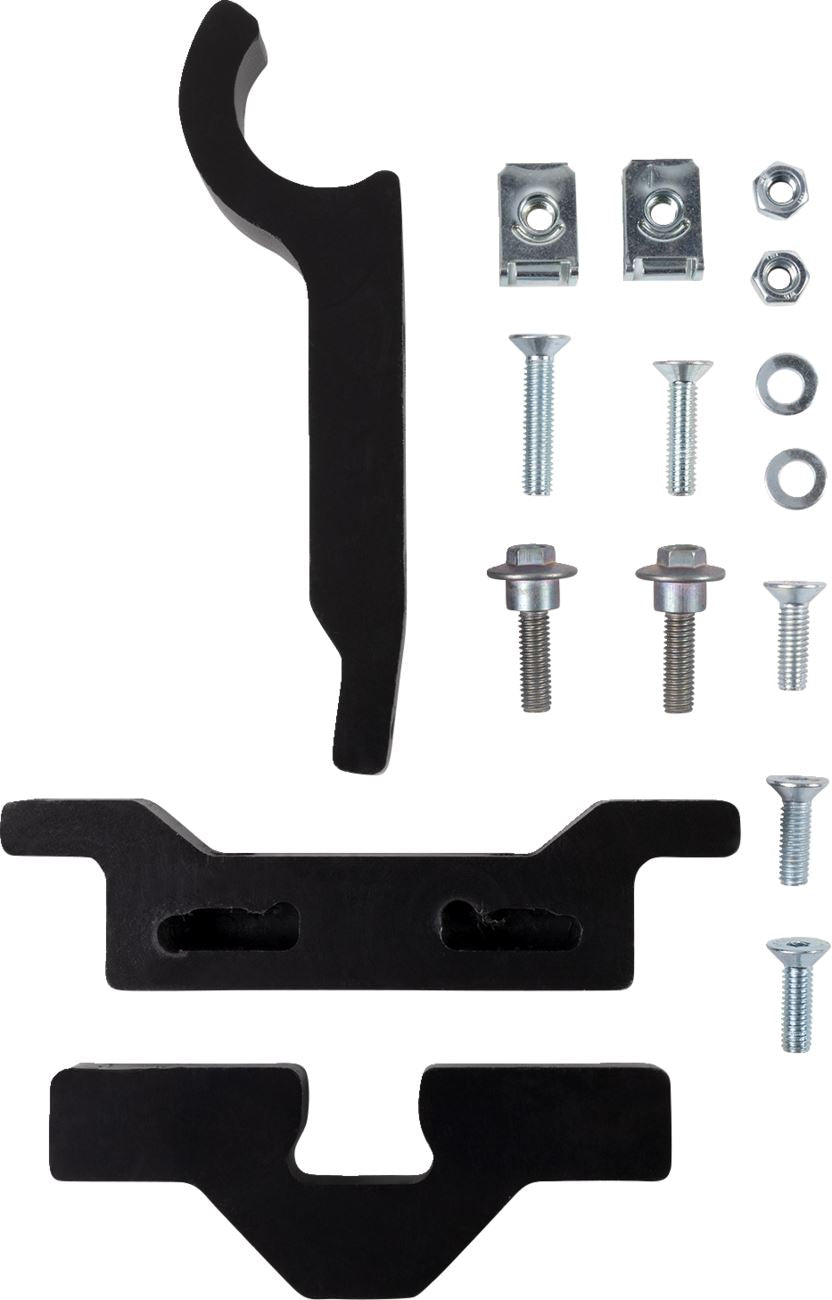 AXP RACING Skid Plate 6MM For TC/SX/MC 125 23-25 Black AX1668