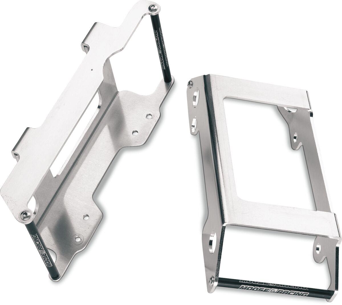 Moose Offroad Radiatior Braces For Honda CRF 250 X 2004-2018 Silver 11-162