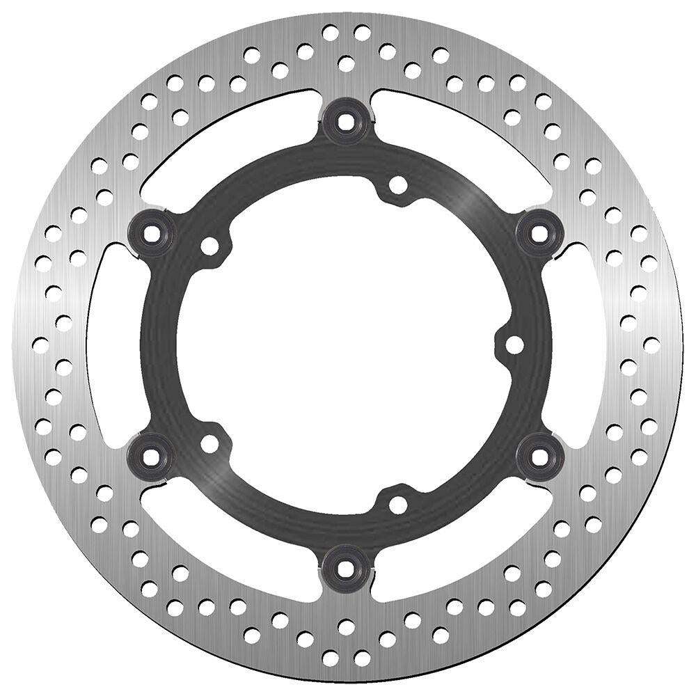 Sbs Stainless Steel Brake Rotor For Yamaha XSR 900 2009-2025 Black Silver 5334A