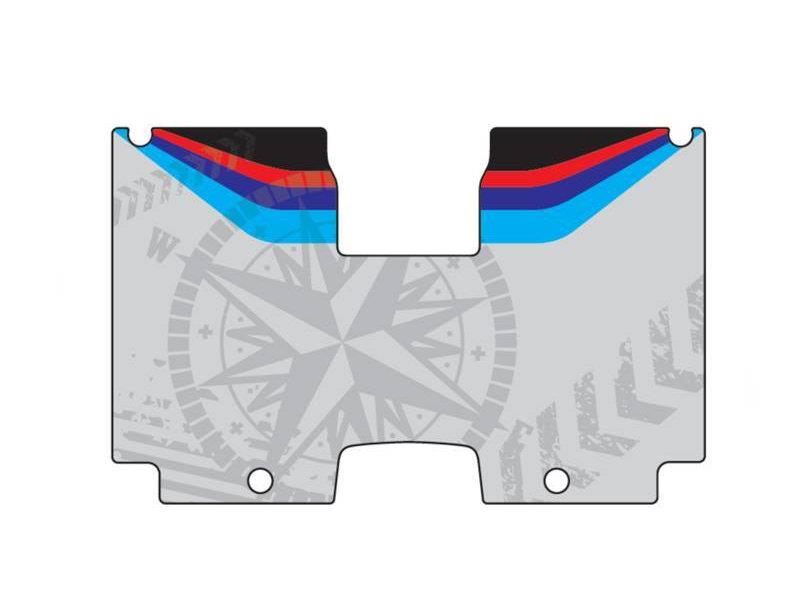 PUIG Top Case Stickers / Decals Black for BMW R1200 GS Adventure 06-18 20232N