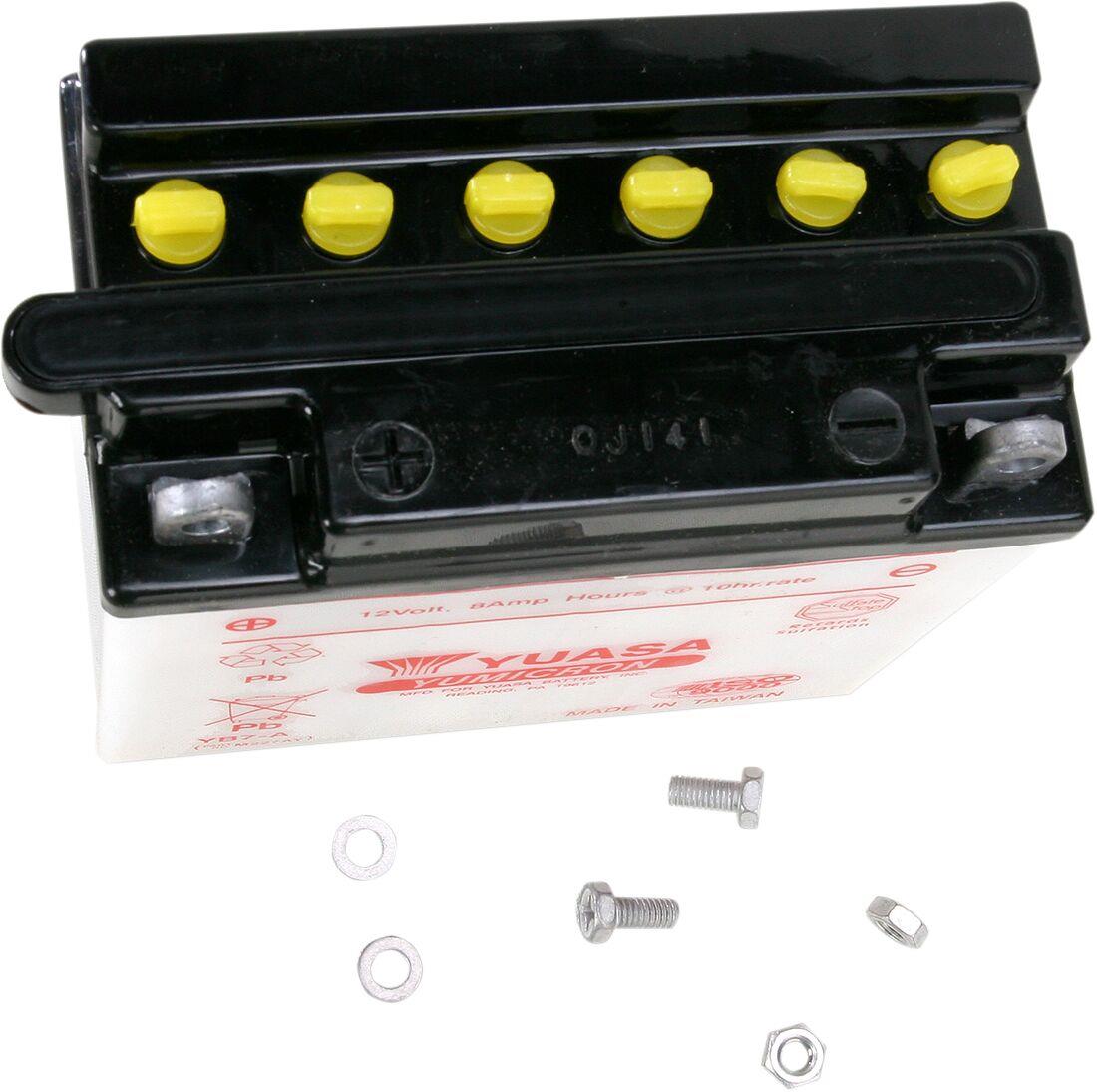Yuasa Yumicron Battery For Vespa PK 50 XL2 1968-2024 YB7-A(DC)