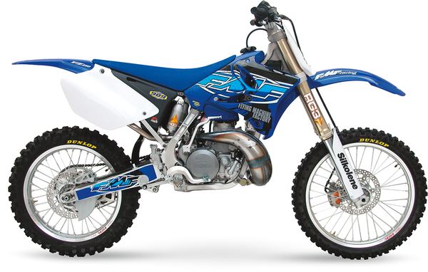 FMF Yamaha YZ250 99-18 Raw Steel Factory Fatty Exhaust Header Pipe 024056