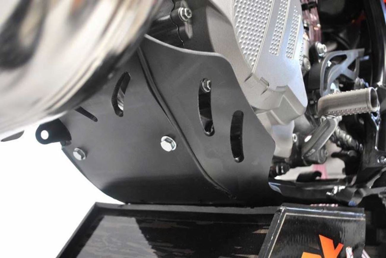 AXP RACING Skid Plate 6MM For Husqvarna/KTM 250/300 17-23 Black AX1400