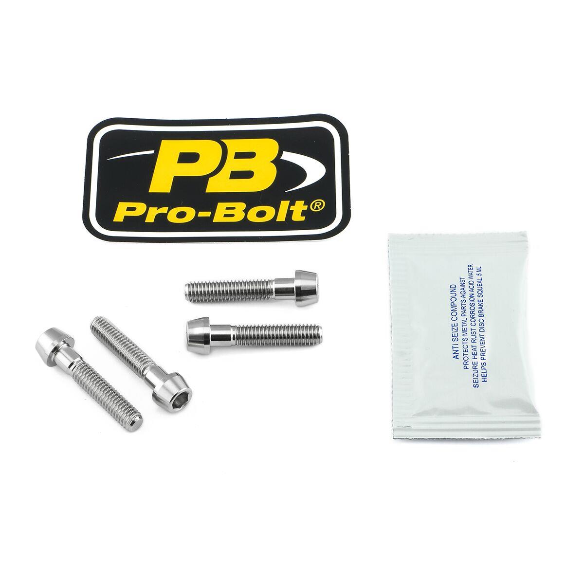 Pro Bolt Axle Pinch Bolt Kit Front For Suzuki GSX-S 1000 S 1993-2026 SSFAPINCH20