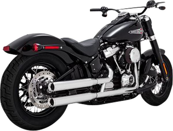 Vance & Hines Eliminator 300 Slip-On Mufflers Chrome For HD FXLRS 1923 18-24 16312