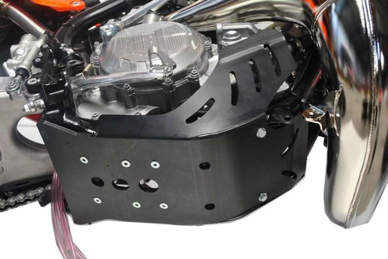 AXP RACING Skid Plate 6MM For Husqvarna/KTM 250/300 17-23 Black AX1400