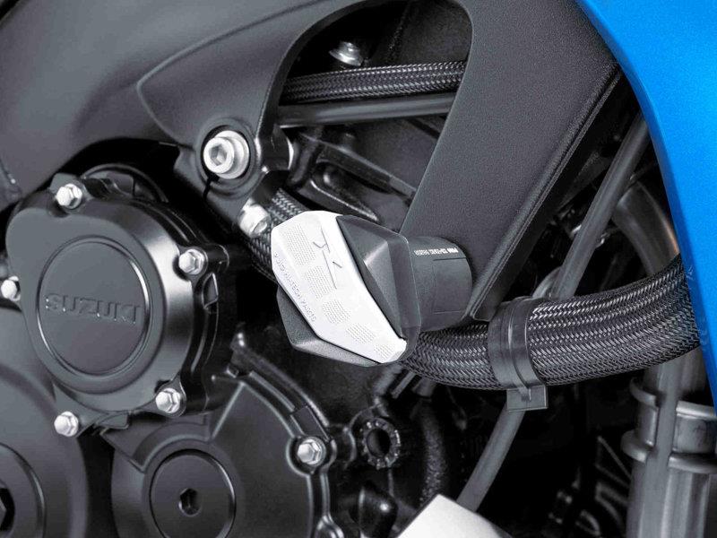 PUIG Rubber Covers For R12 Frame Sliders White Universal 6378B