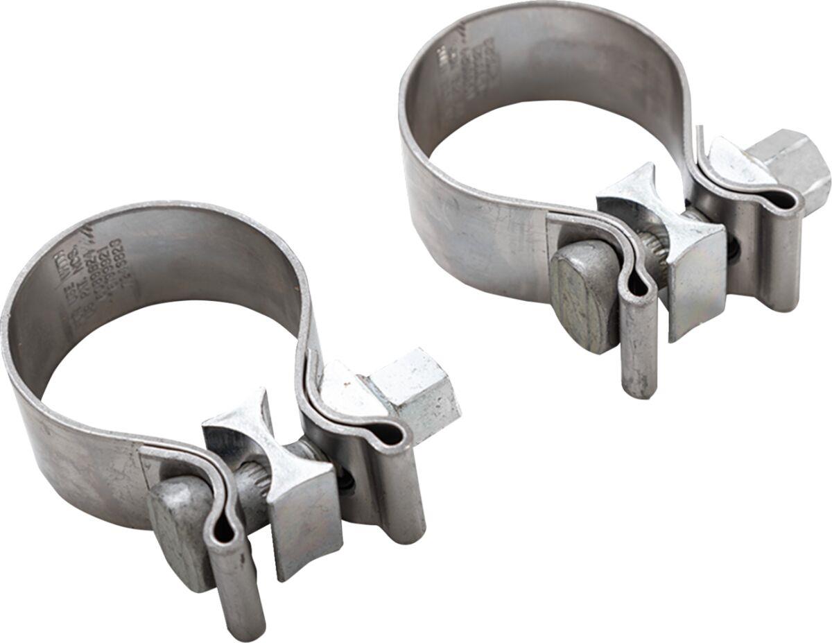 Vance & Hines Slip-On Muffler Clamps Stainless Steel 44.5mm 23715