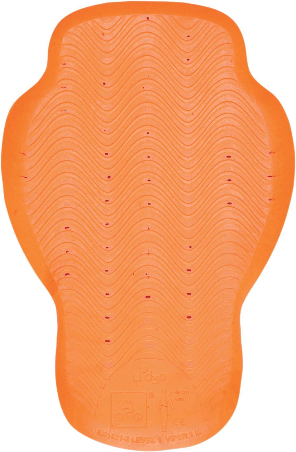 ICON D3O® Viper 1 Motorcycle Back Impact Protector Orange 2023 Model