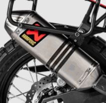 Akrapovic Replacement Exhaust And Muffler Clamp Black CF For Yamaha XTZ 690 18-20 P-MCTFT1X