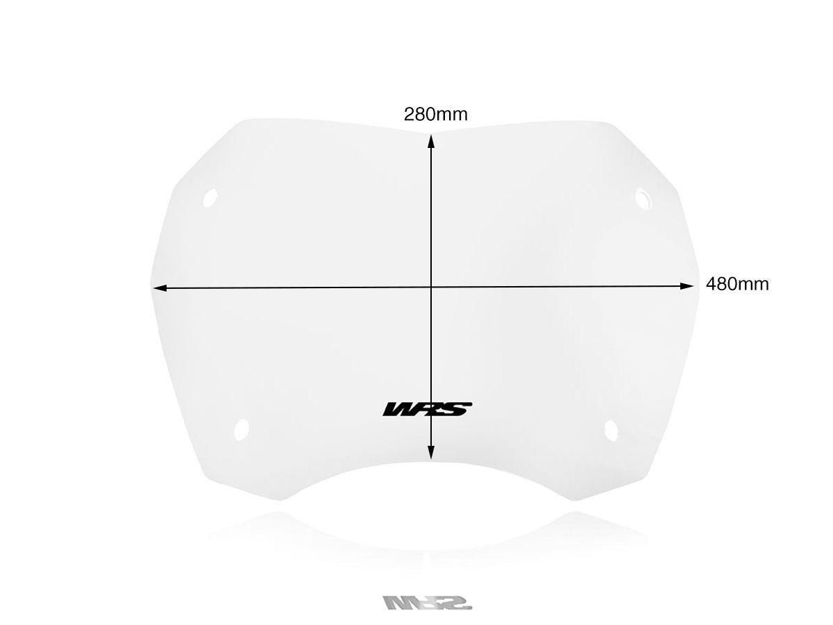 WRS Windscreen Sport Honda Sh 125/150 Ho017t