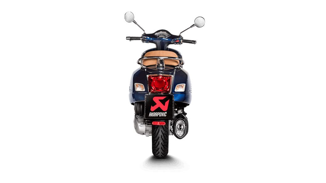 Akrapovic Slip-On Line Muffler Scooter For Vespa GTS 300 HPE 21-24 S-VE3SO11-ZDFSS