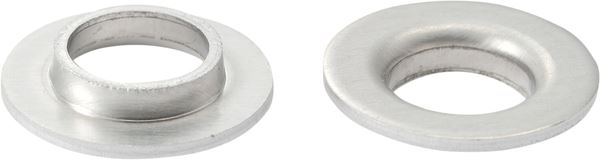 Daytona Silver Metal Lights Pair Left/Right Fitment Adapter Collar M10 86994