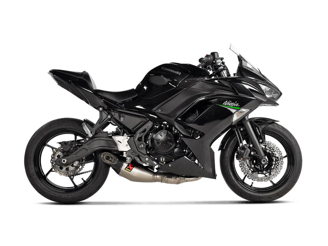 Akrapovic Racing Line Full Exhaust System Street SS/TI For Kawasaki Ninja 650 23-24 S-K6R14-HEGEHT/2