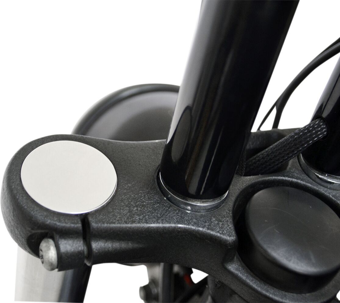 LA Choppers Flush-Mount Fork Caps For Harley Davidson FXDB 1690 83-17 LA-7504-49